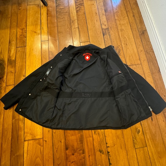 WELLENSTEYN “Retro” Black Utility Outdoor Winter Jacket - Picture 5 of 8